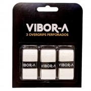 Overgrips Pro Vibora perforados X3 Blanco