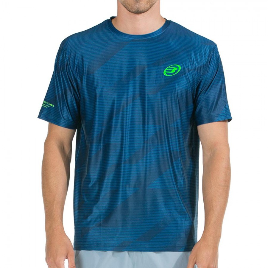 Camiseta Bullpadel Meder Azul Oceano Profundo