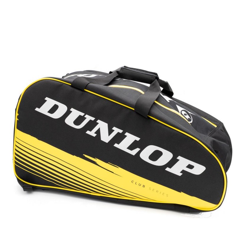 Paletero Dunlop Club Series Negro Amarilla Paletero Dunlop Club Series Negro Amarilla