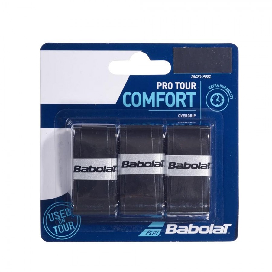 Overgrips Babolat Pro Tour X3 Negro