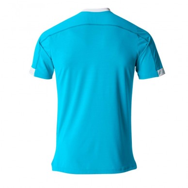 Camiseta Joma Manga Corta Smash Turquesa Fluor