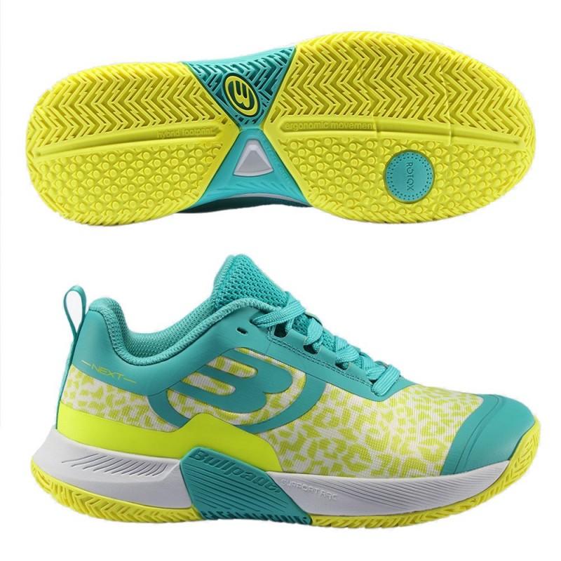 Bullpadel Next Hybrid PRO W 22 Turquoise Schoenen Bullpadel Next Hybrid PRO W 22 Turquoise Schoenen