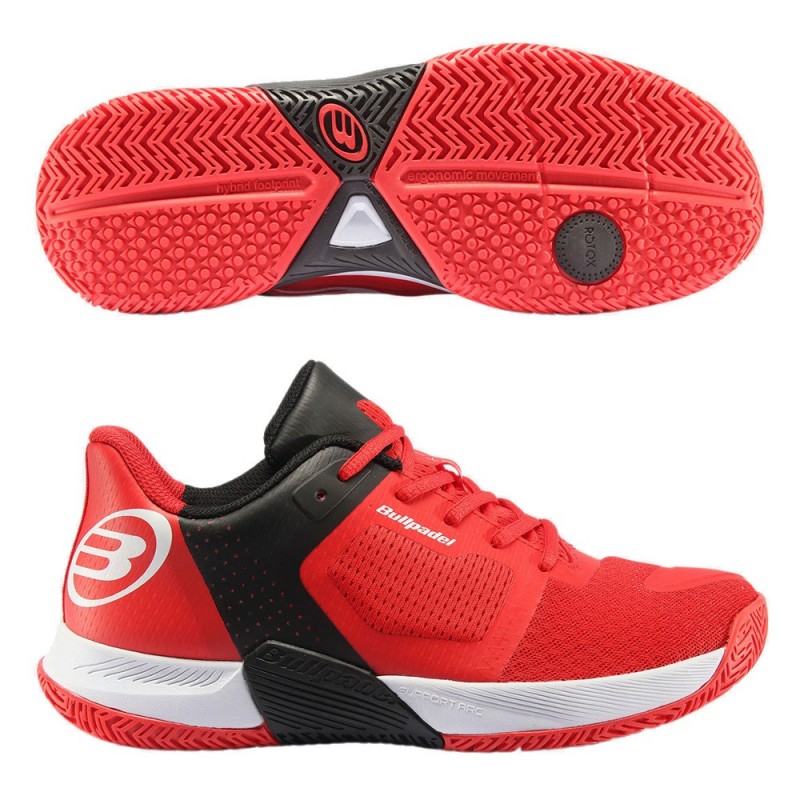 Bullpadel Next Hybrid 22 rode schoenen