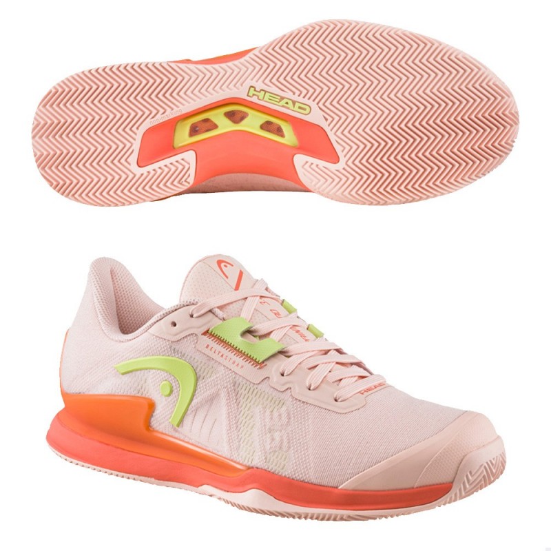 Padelschoenen Head Sprint Pro 3.5 Clay Dames SALI 2022 Padelschoenen Head Sprint Pro 3.5 Clay Dames SALI 2022