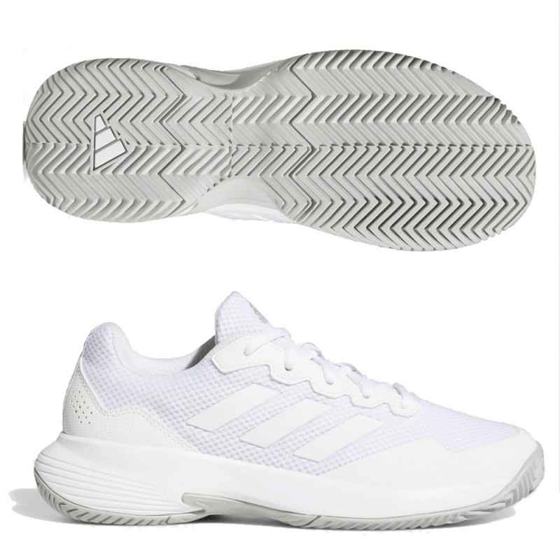 Padelschoenen Adidas Game Court 2 W FTWR Wit Grijs 2022