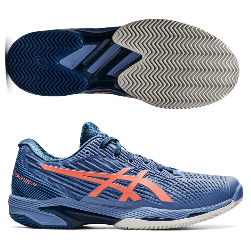 Asics Solution Speed FF 2 Clay Blue Harmony Guava Asics Solution Speed FF 2 Clay Blue Harmony Guava