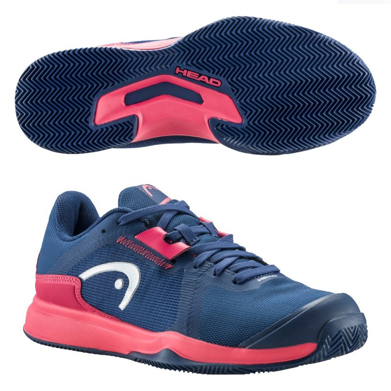 Padelschoenen Head Sprint Team 3.5 Clay Dames DBAZ 2022 Padelschoenen Head Sprint Team 3.5 Clay Dames DBAZ 2022