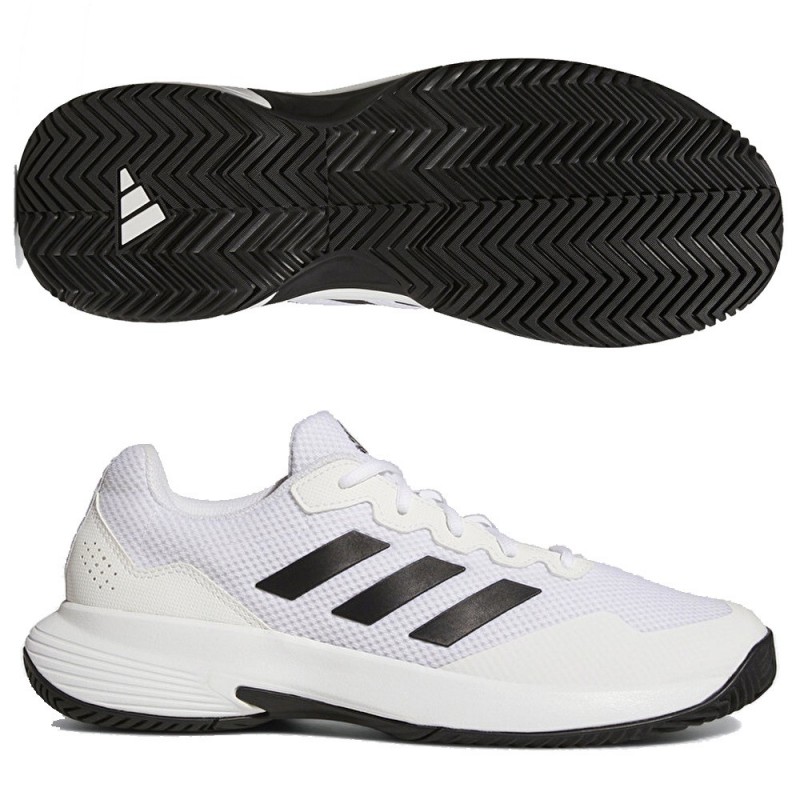 Padelschoenen Adidas Game Court 2 M FTWR Wit Kern Zwart 2022 Padelschoenen Adidas Game Court 2 M FTWR Wit Kern Zwart 2022