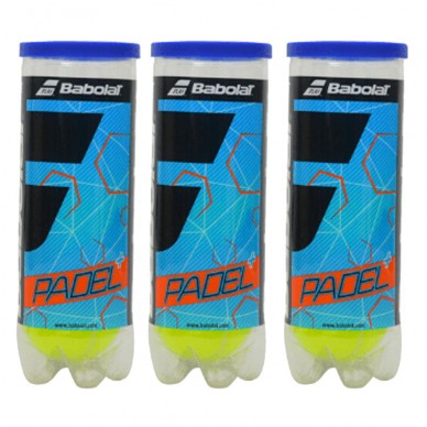 Pack 6 Babolat Padel+ 3x3 Stucks