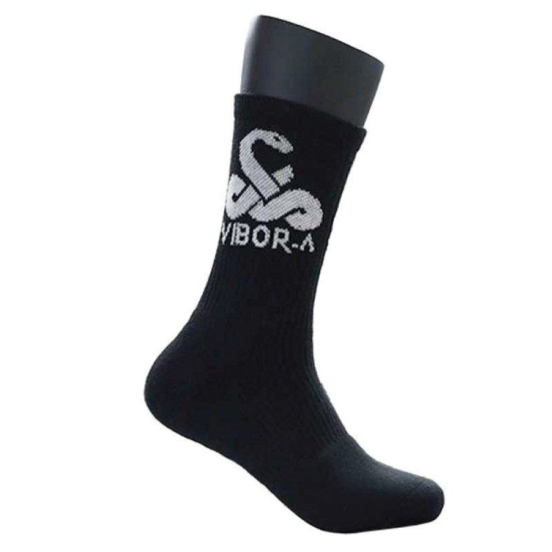 Vibora halfhoge zwarte sokken