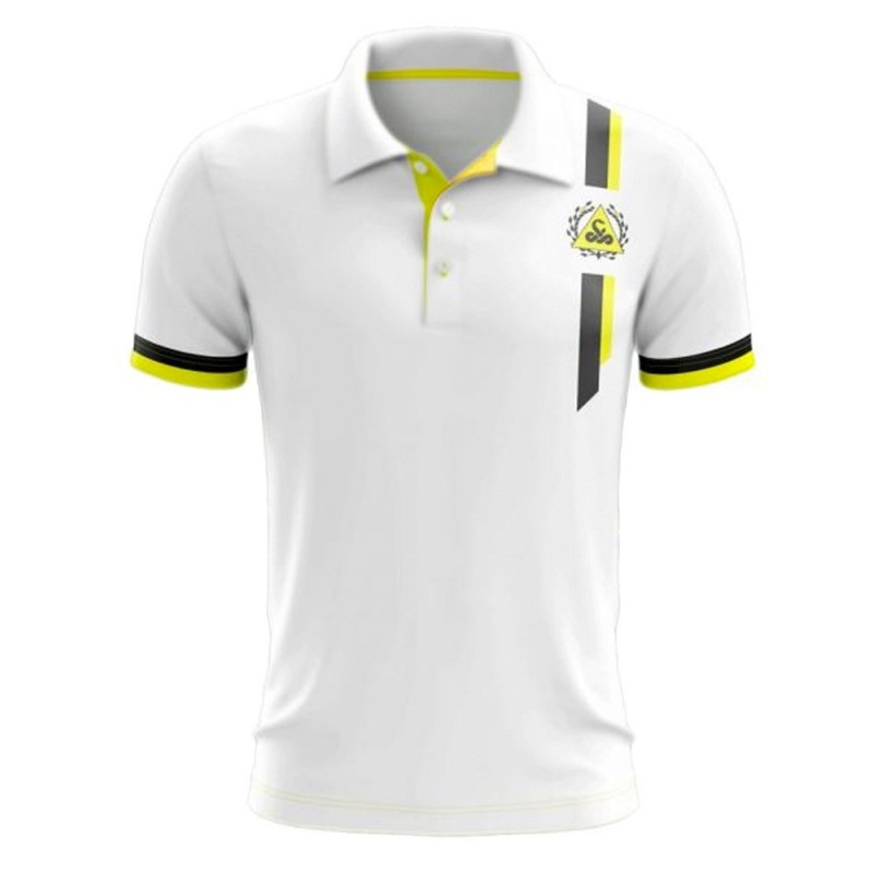 Polo Vibora Team Wit Geel Polo Vibora Team Wit Geel