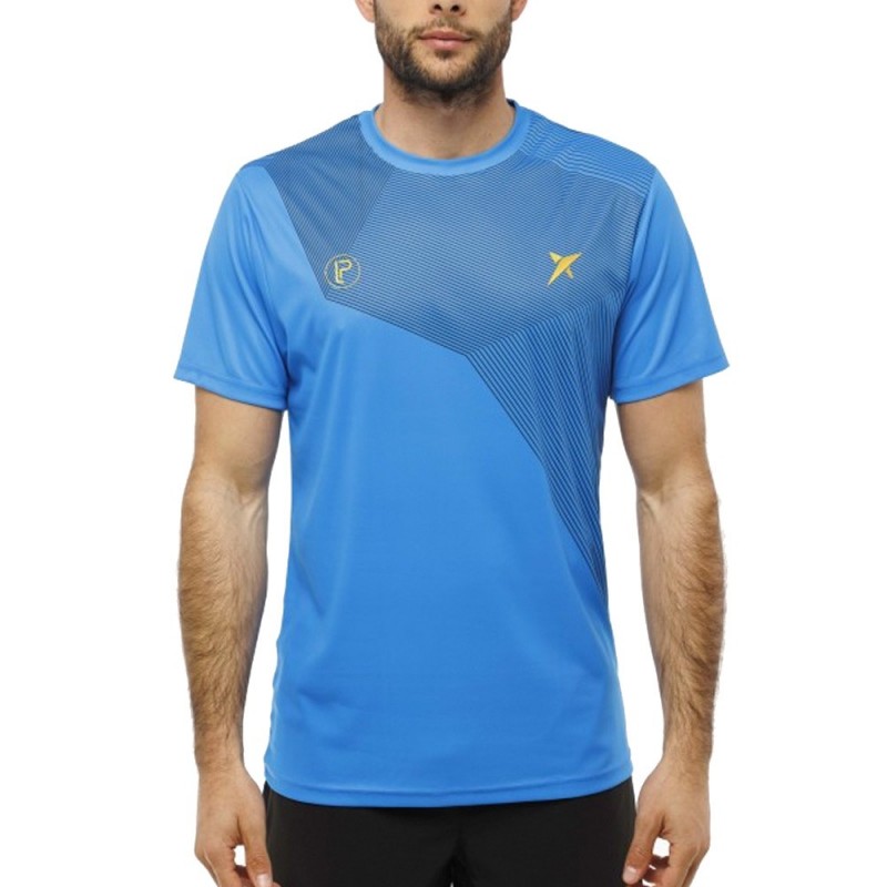Blauw Drop Shot Lima T-shirt Blauw Drop Shot Lima T-shirt
