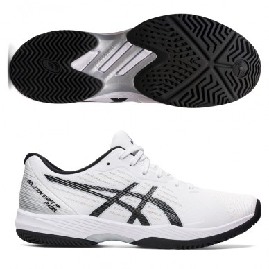 Asics Solution Swift FF Padel white black