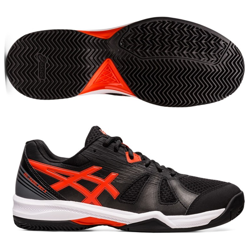 Asics Gel Padel Pro 5 black cherry tomato Asics Gel Padel Pro 5 black cherry tomato