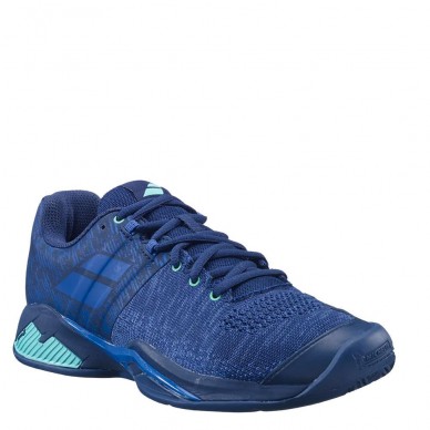 Schoenen Babolat Propulse Blast Clay Men Dark Blue Viridian Green