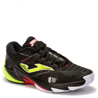 Joma T.OPEN MEN 2201 Schoenen Zwart Groen Fluor