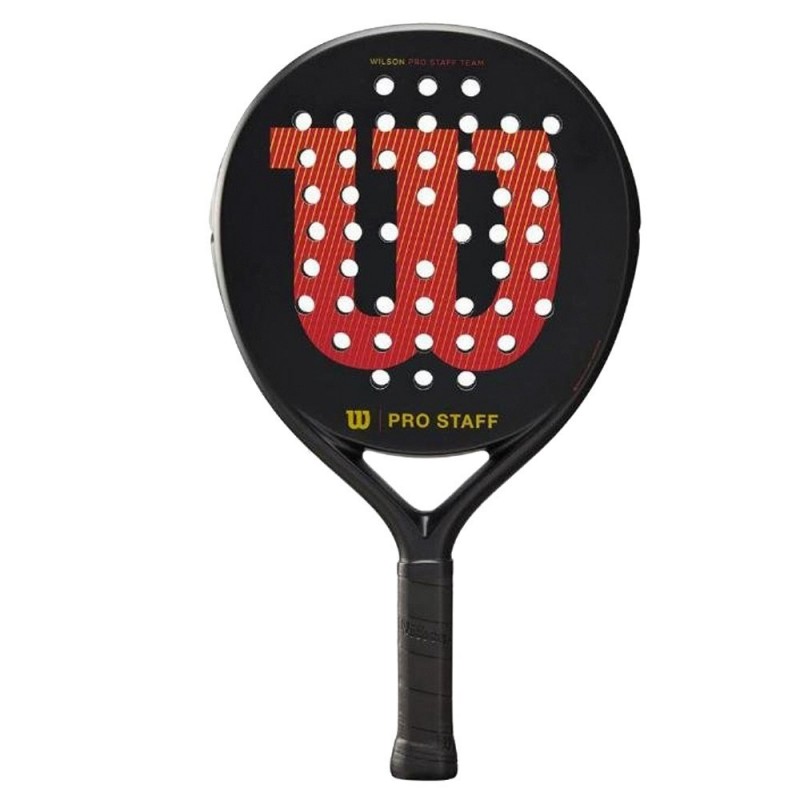 Wilson Pro Staff V2 Team Zwart Rood Wilson Pro Staff V2 Team Zwart Rood