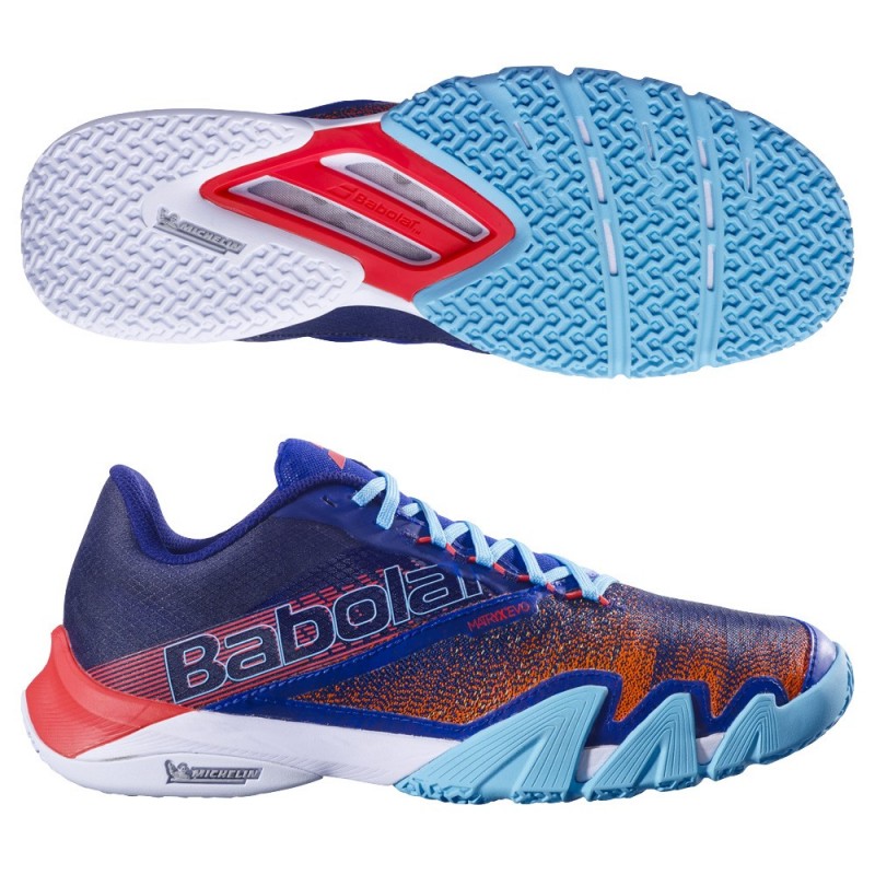 Schoenen Babolat Jet Premura 2 Men blue poppy red