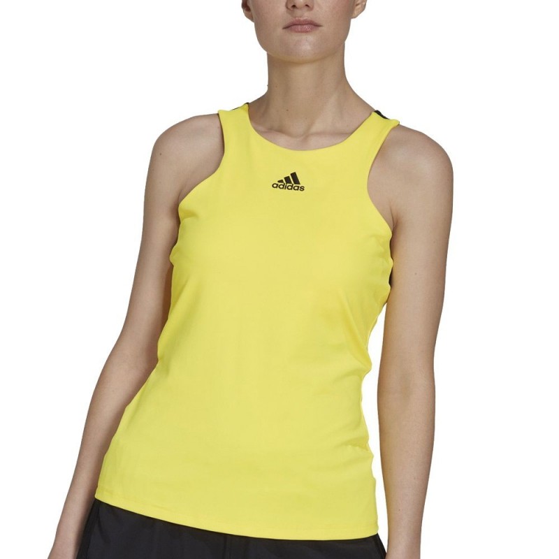 t-shirt Adidas Y-Tank beam yellow black