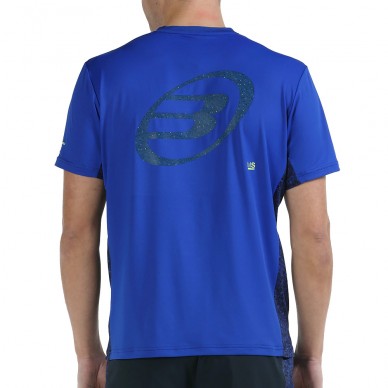 Klein blauw Mixta Bullpadel Tee