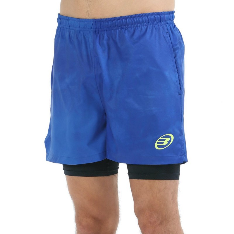 Bullpadel Miton blauwe klein Short