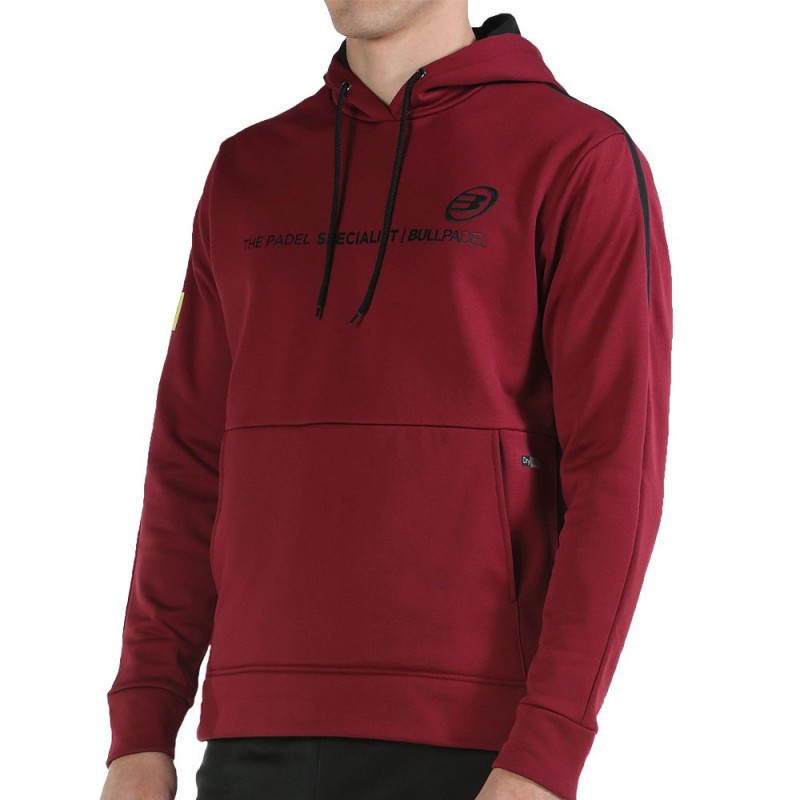 Bullpadel Lipis bordeaux wijn Hoody