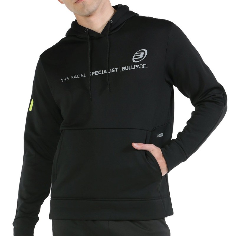 Bullpadel Lipis zwart Hoody Bullpadel Lipis zwart Hoody