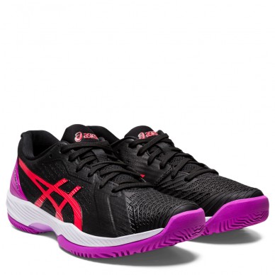 Asics Solution Swift FF Padel black red alert