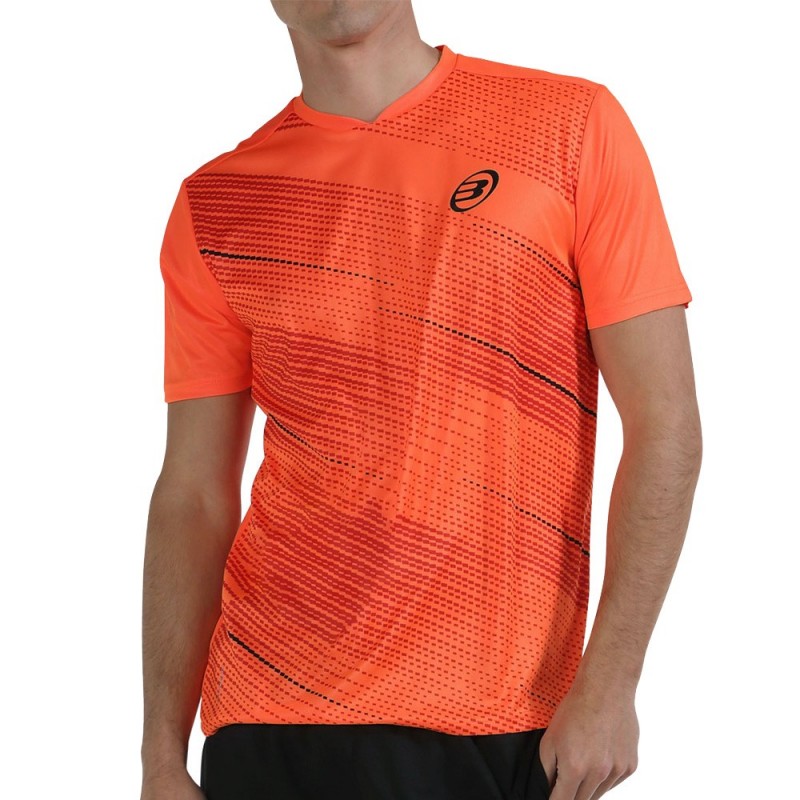 Bullpadel Cojas T-shirt M koraal fluor Bullpadel Cojas T-shirt M koraal fluor