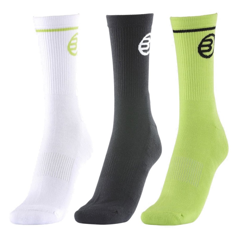 Sokken Bullpadel BP2214 FW Pack 3 kleuren Sokken Bullpadel BP2214 FW Pack 3 kleuren