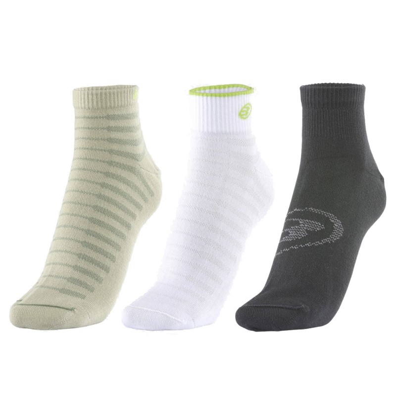 Sokken Bullpadel BP2212 FW Pack 3 kleuren Sokken Bullpadel BP2212 FW Pack 3 kleuren