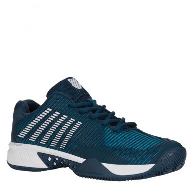 padelschoenen Kswiss Hypercourt Express 2 HB reflecterende vijver koloniaal blauw