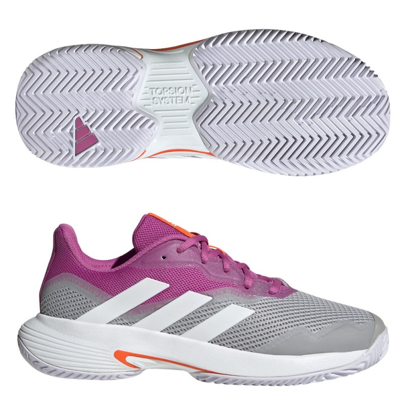 Padelschoenen Adidas CourtJam Control W semi pulse