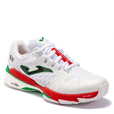 Joma T.SLAM MEN 2202 Schoenen Wit Rood