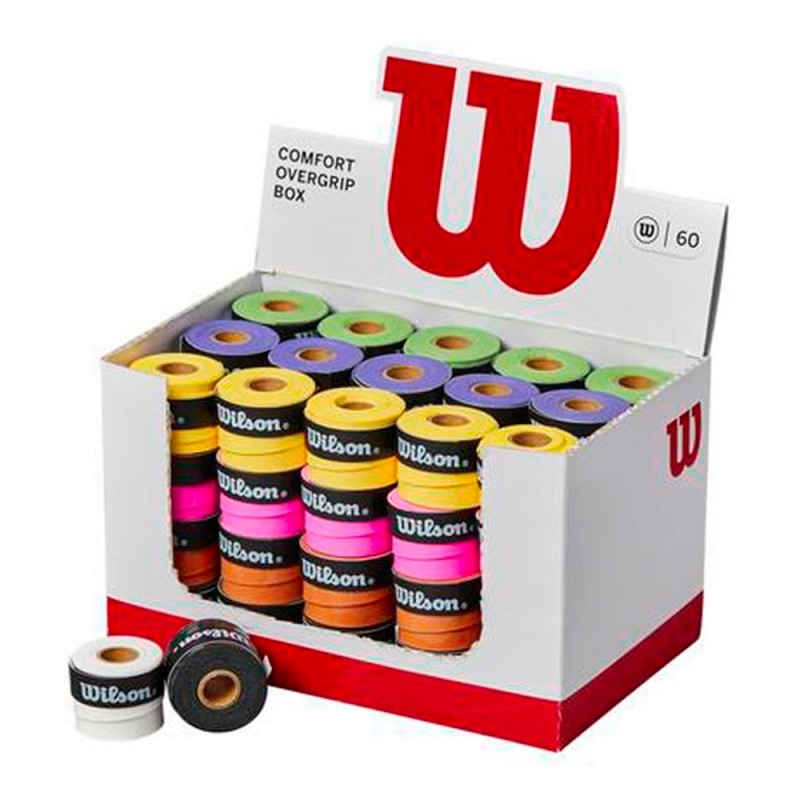 Box 50 Ovegrips Wilson kleuren