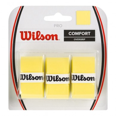 Overgrip Wilson Pro geel x 3