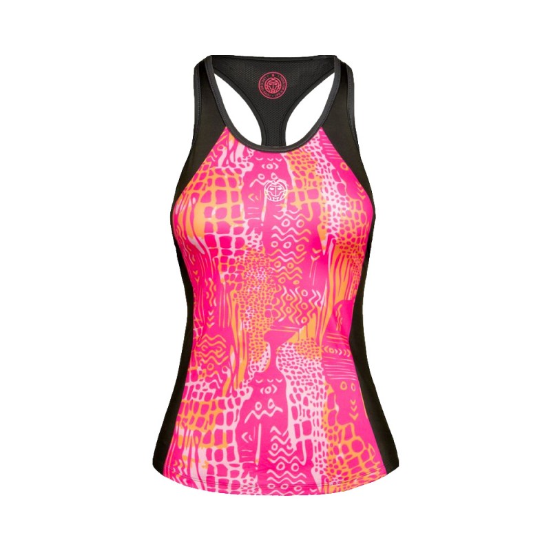 t-shirt Bidi Badu Yaka Tech Tank Roze Grijs t-shirt Bidi Badu Yaka Tech Tank Roze Grijs