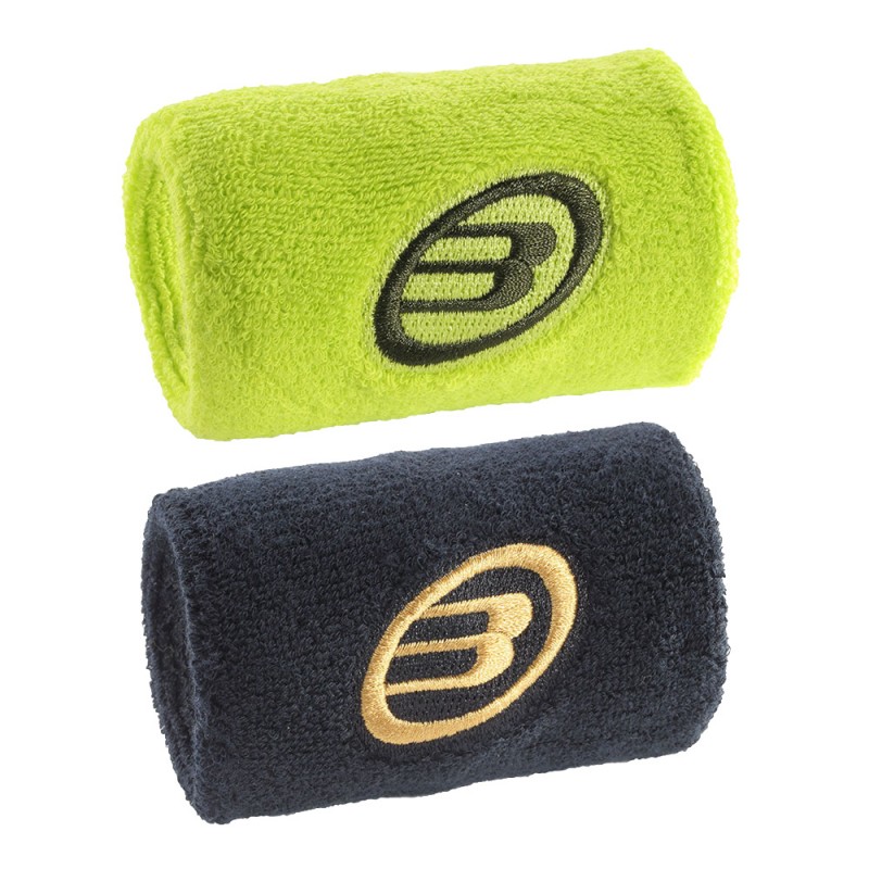 Bullpadel BPMU225 FW zwart limoen wristbrand Bullpadel BPMU225 FW zwart limoen wristbrand
