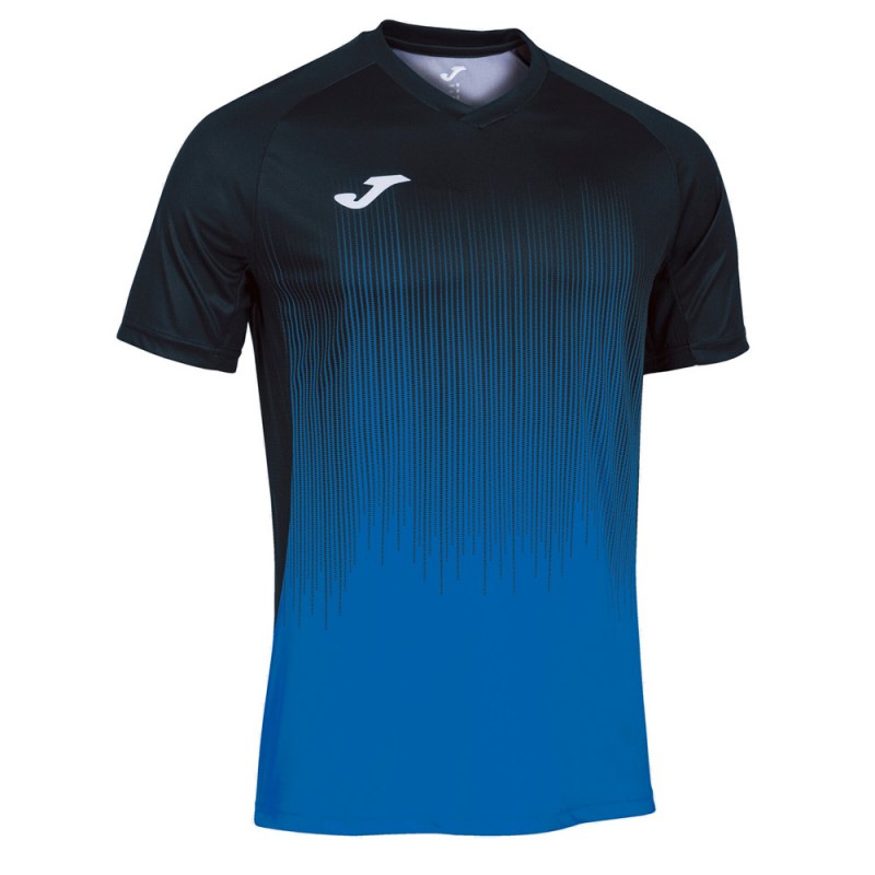 Joma Tiger IV Royal T-shirt zwart Joma Tiger IV Royal T-shirt zwart