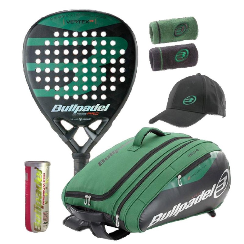 Pak Bullpadel Vertex 02 LTD + Padeltas