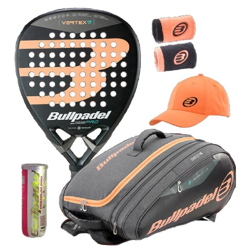 Pack Bullpadel Vertex 02 LTD Dames + Padeltas Pack Bullpadel Vertex 02 LTD Dames + Padeltas