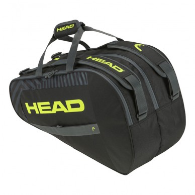 padeltas Head Base zwart gele 2023