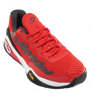 Bullpadel Hack Vibram Pro LTD 23V bordeauxrode padelschoenen