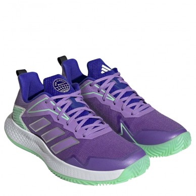 PadelSchoenen Adidas Defiant Speed W Clay violet fusion silver