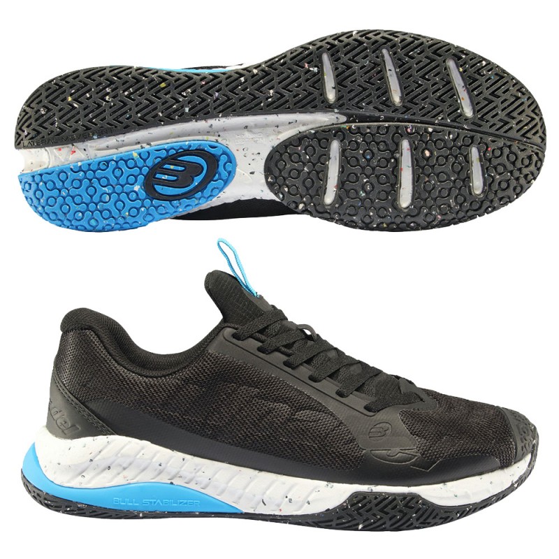 Padelschoenen Bullpadel Comfort Pro 23V zwarte