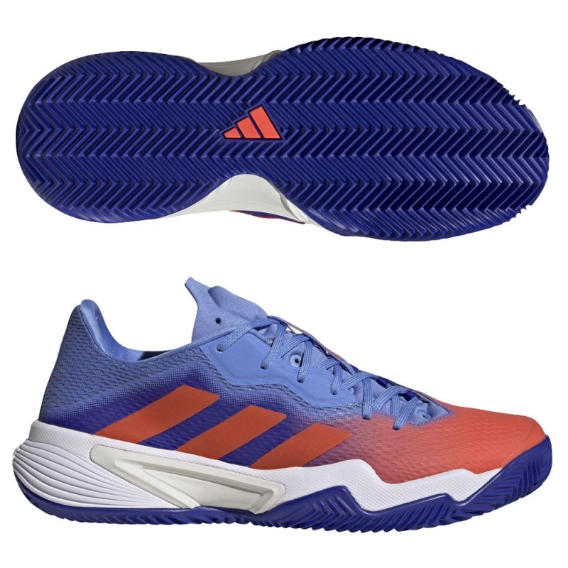 ADIDAS BARRICADE M KLEI LUCIDE BLAUW ZONNE ROOD BLAUW