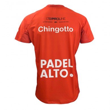 T-shirt Bullpadel Odeon Fede Chingotto paprika