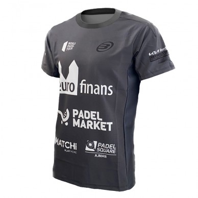 Bullpadel Paquito Navarro Odeon zwart t-shirt