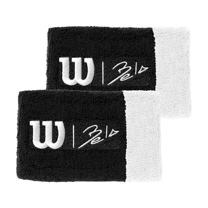 Polsbandjes Wilson Bela Extra Brede WRTBD II zwart Polsbandjes Wilson Bela Extra Brede WRTBD II zwart