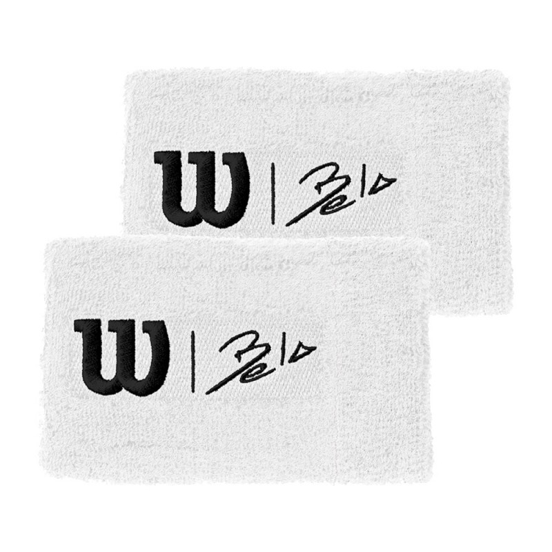 Polsbandjes Wilson Bela Extra Brede WRTBD II wit Polsbandjes Wilson Bela Extra Brede WRTBD II wit